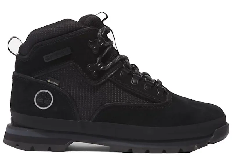 Timberland Euro Hiker Mid Lace Up Gore-Tex Black Suede | TB0A2QCN-EK4