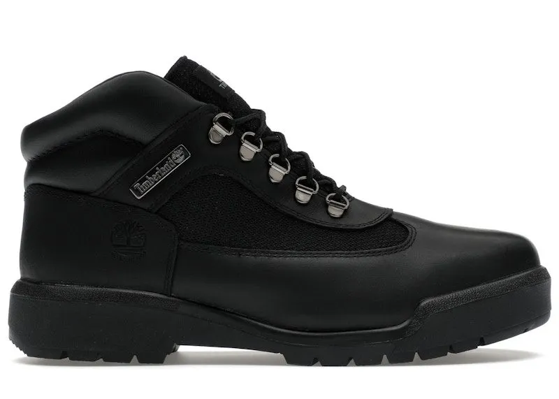 Timberland Field Boot Mid Lace Up Waterproof Black | TB0A17KY-001