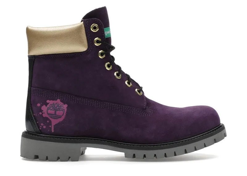 Timberland Hip Hop Royalty Boot Dark Purple Nubuck | TB0A5PBV 527