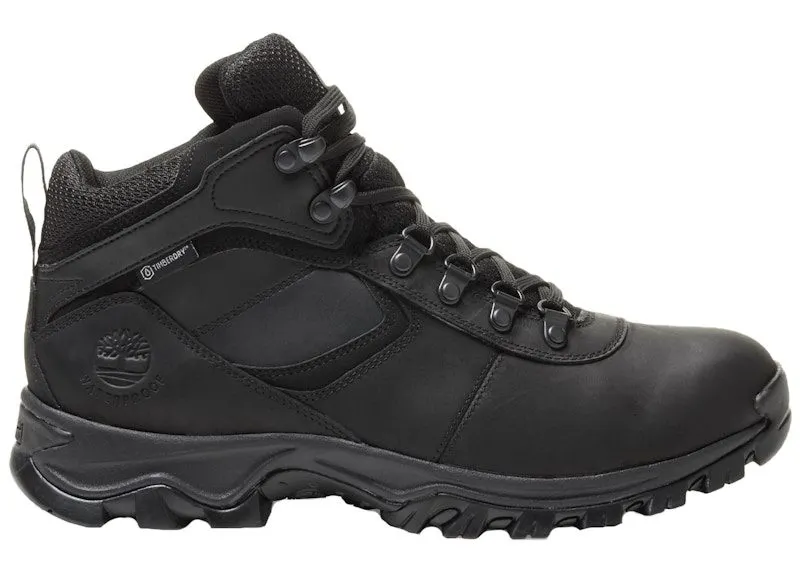 Timberland Mt Maddsen Mid Lace Up Waterproof Hiking Black | TB02731R-001