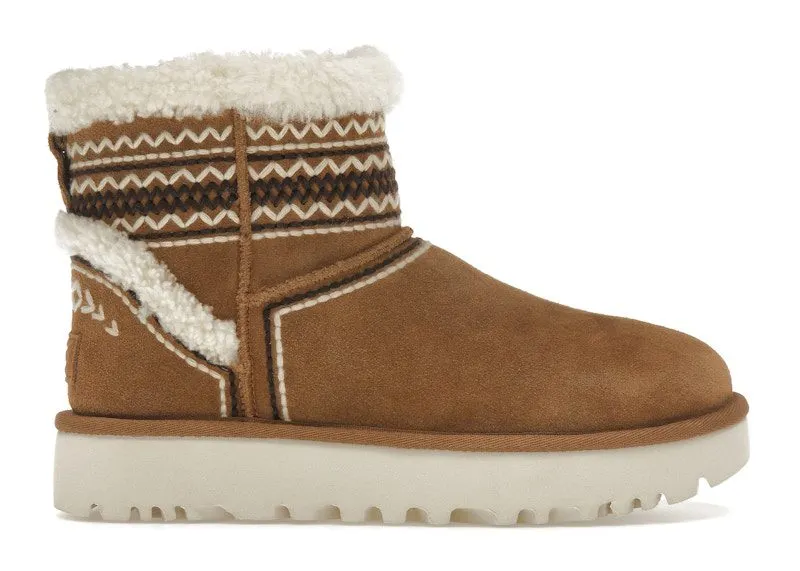 UGG Classic Mini Atherson Boot Chestnut | 1158281-CHE