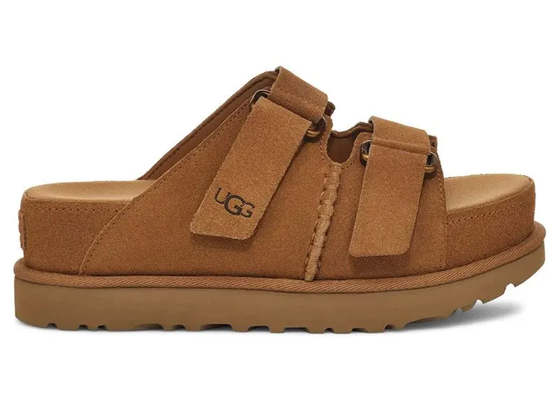 UGG Goldenstar Hi Slide Chestnut | 1155458-CHE