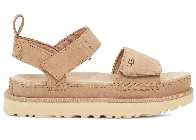 UGG Goldenstar Platform Sandal Driftwood | 1136783-DRI