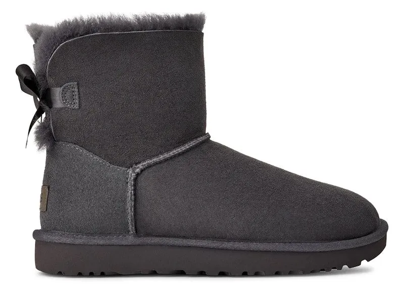 UGG Mini Bailey Bow II Obsidian | 1016501-OBS