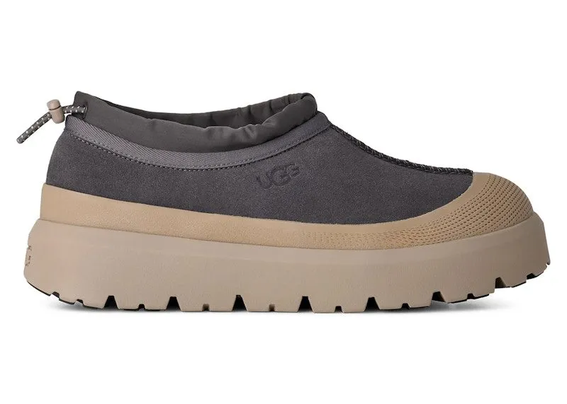 UGG Tasman Weather Hybrid Slipper Obsidian Cobble Grey | 1144096-OBB