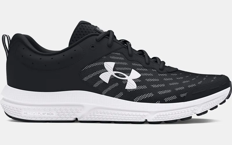 Under Armour Charged Assert 10 Black White | 3026175-001