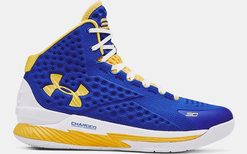Under Armour Curry 1 Retro Home (2021) “Royal / Taxi” | 3026047-400