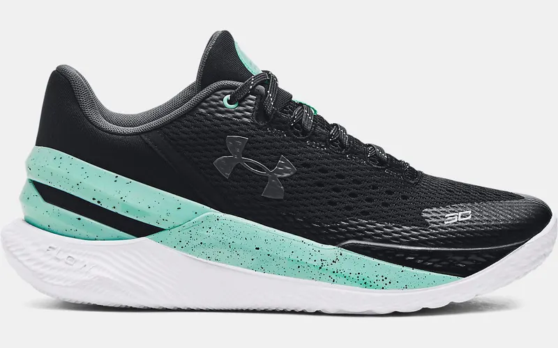 Under Armour Curry 2 Low FloTro Future Curry “Black / Neo Turquoise / Jet Gray” | 3026276-001