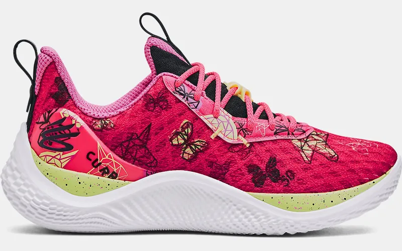 Under Armour Curry Flow 10 Girl Dad “Rose / Noir” | 3026273-602