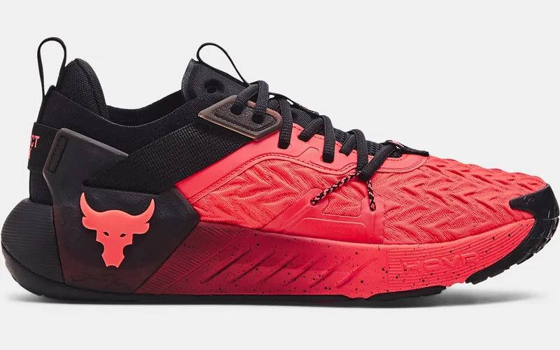 Under Armour Project Rock 6 Phoenix Fire Black | 3026534-800