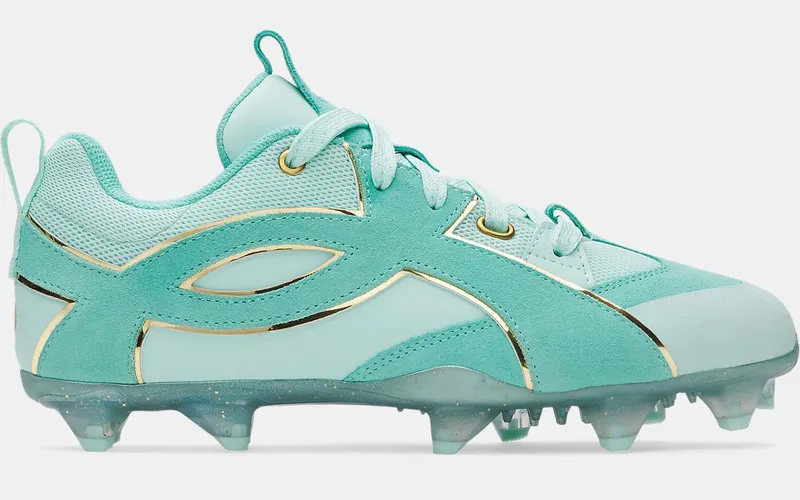 Under Armour Yard Icon TPU Bryce Harper King of Diamonds “Aqua Float / Metallic Gold” | 6011333-791