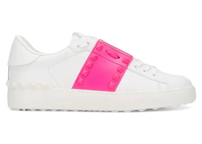 Valentino Garavani Rockstud Untitled White Pink | TWSA0A01 UTU 42Z