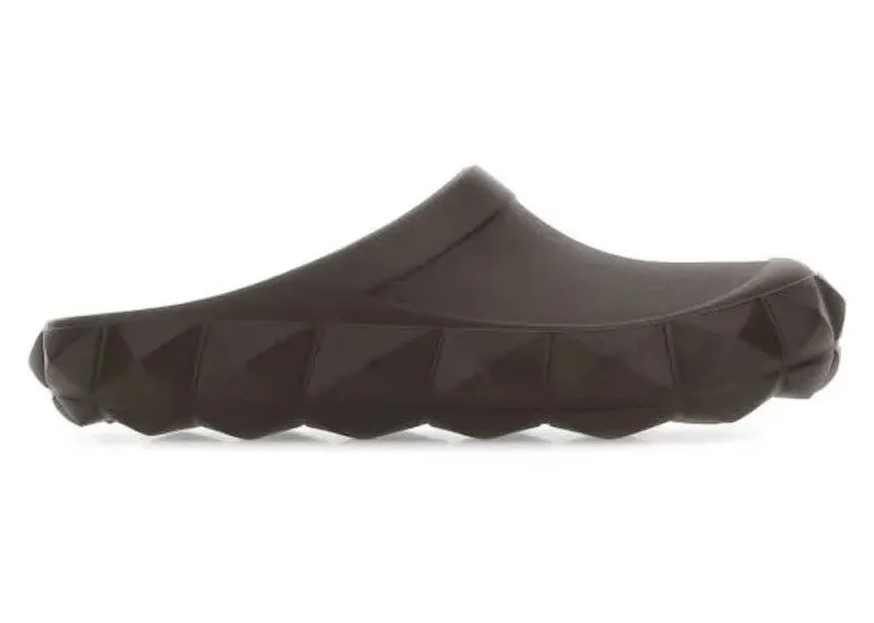 Valentino Roman Stud Slide Brown | 2Y2S0F92QNA-KG8