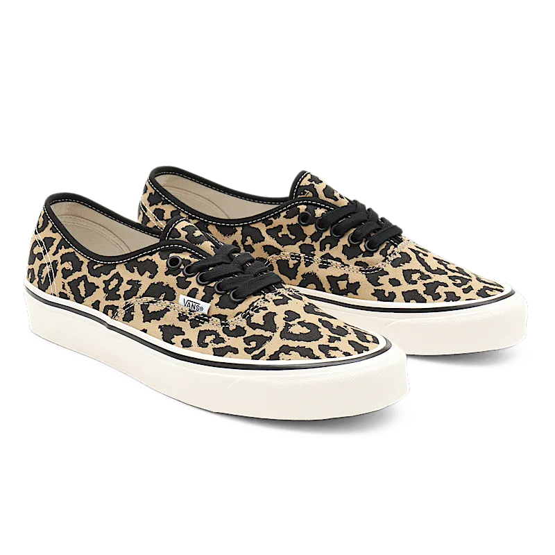Vans Authentic 44 DX Anaheim Factory Black Leopard “Black / Tan Leopard” | VN0A54F29GI