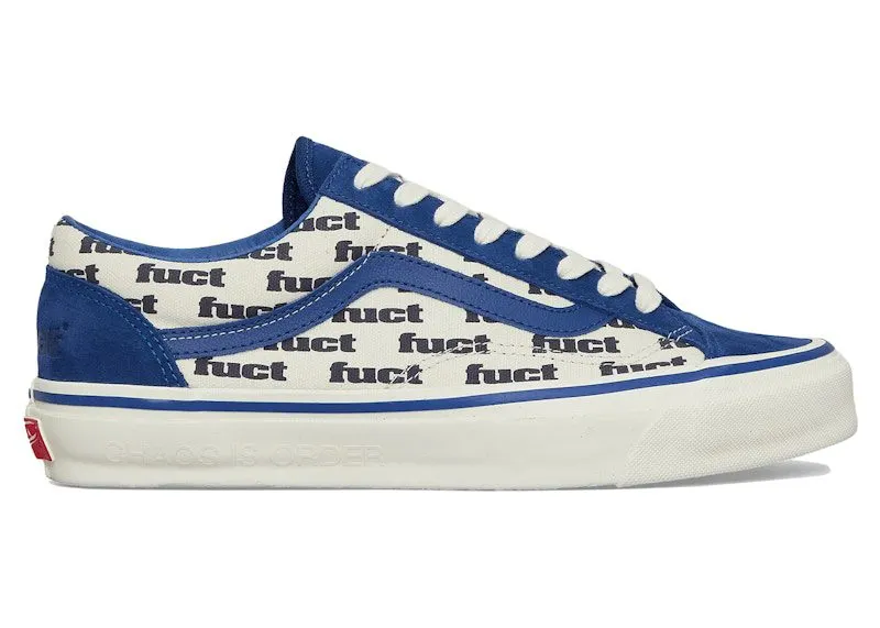 Vans Old Skool Reissue 36 LX FUCT x Slam Jam Blue Marshmallow | VN000NBKSVI1