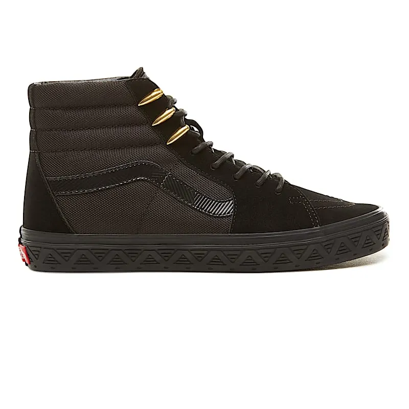 Vans Sk8-Hi Marvel Black Panther “Black / Black” | VN0A38GEUBH