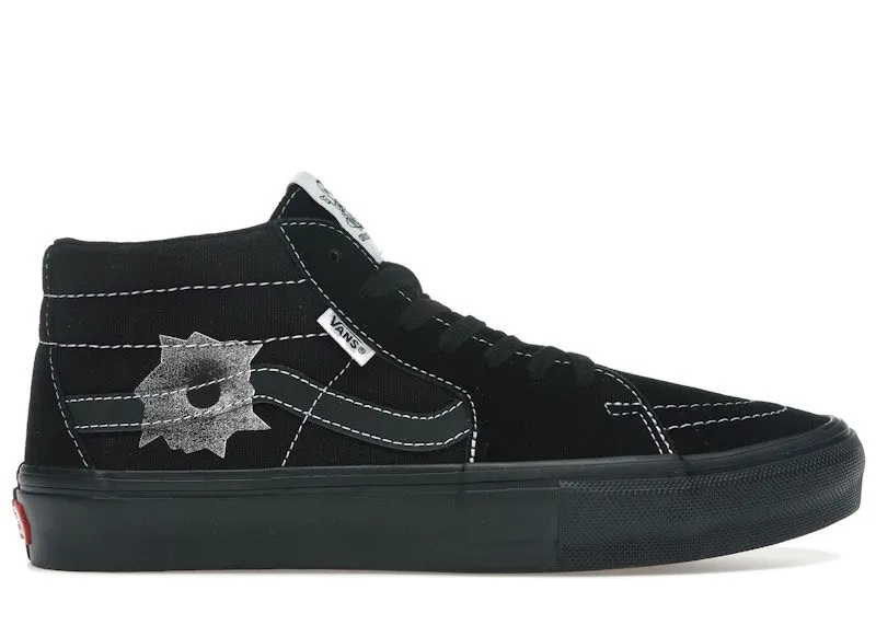 Vans Skate Grosso Mid Supreme x Nate Lowman Black | VN0A5KS1BLK
