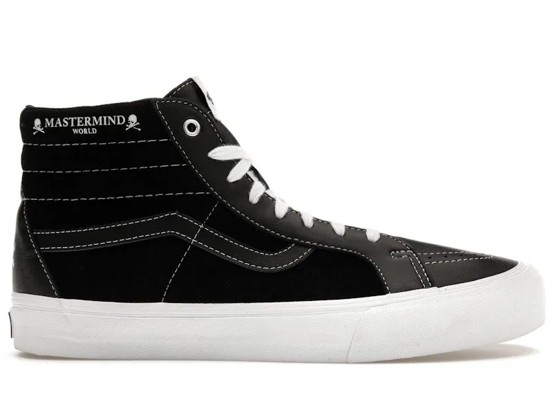 Vans Vault UA Sk8 Hi Reissue LX Mastermind World “Black / White” | VN0A4BVHBLK1