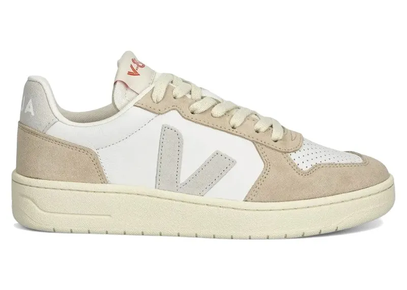 Veja V-82 Leather White Natural Almond | VE3320756A