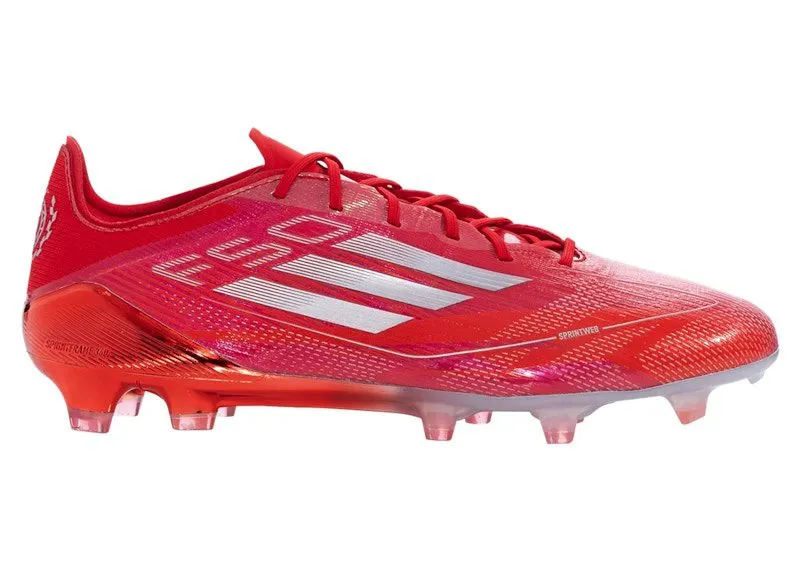adidas Adizero F50 Elite FG Soccer.com 40th Anniversary “Better Scarlet / Metallic Silver” | IH6142