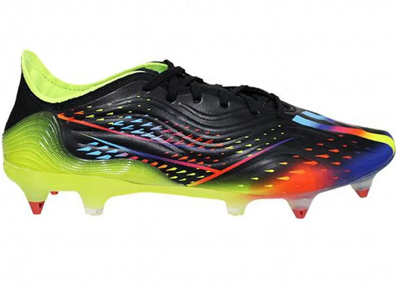 adidas Copa Sense.1 SG Al Rihla Pack Black “Core Black / Bright Cyan / Solar Yellow” | GY8933