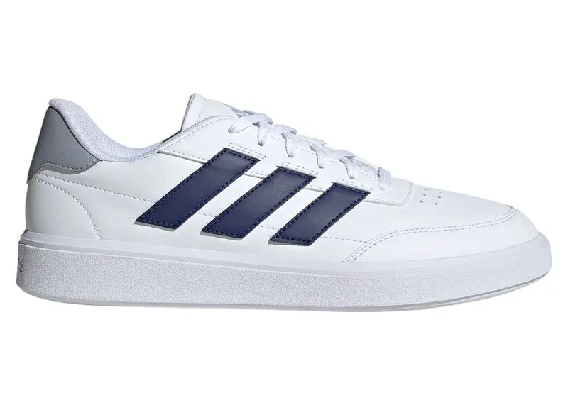 adidas Courtblock Cloud White Dark Blue Halo Silver | IF4029
