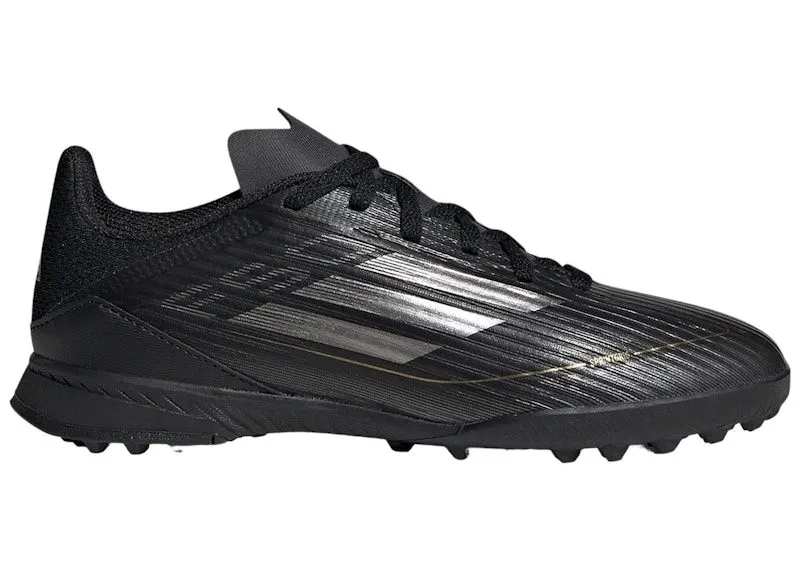 adidas F50 League Turf Core Black Iron Metallic Gold Metallic | IF1373