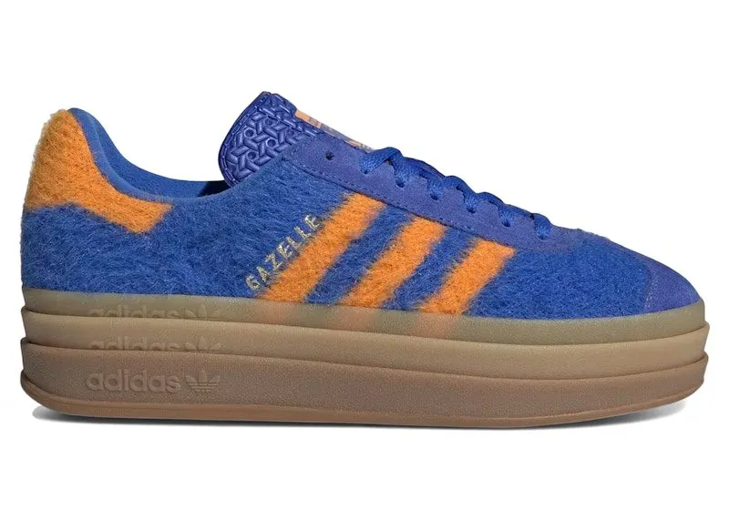 adidas Gazelle Bold Hi-Res Blue Bright Orange “Hi / Res Blue / Bright Orange / Gold Metallic” | JS3906
