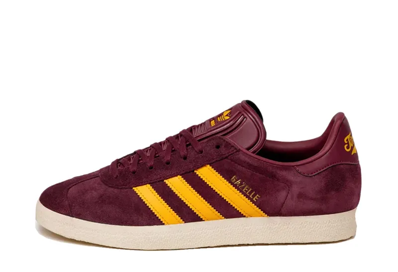 adidas Gazelle Los Angeles FC Maroon “Maroon / Crew Yellow / Victory Crimson” | IH2629