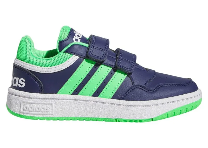 adidas Hoops Lifestyle Dark Blue Green White “Dark Blue / Supplier Colour / Cloud White” | IG6107