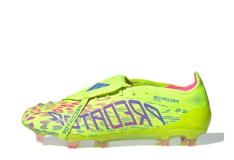 adidas Predator Elite Foldover Tongue FG Mystic Victory Pack “Lucid Lemon / Lucid Pink / Blue Fusion” | JH6421