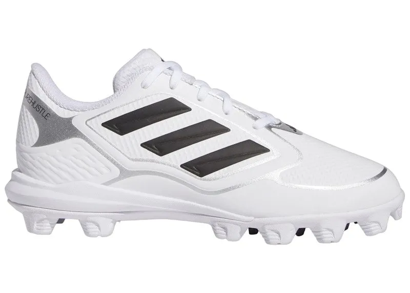 adidas Purehustle 3 MD Cloud White Core Black Silver Metallic | IG7143