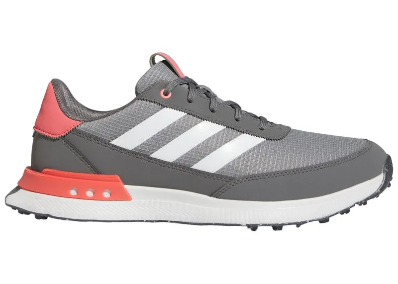 adidas S2G 24 Spikeless Golf Grey Cloud White Preloved Scarlet “Grey Three / Cloud White / Preloved Scarlet” | IF0339