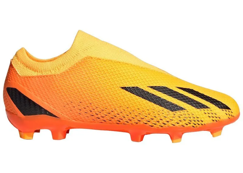 adidas Speedportal.3 Laceless FG Solar Gold Core Black Team Solar Orange | GZ5060