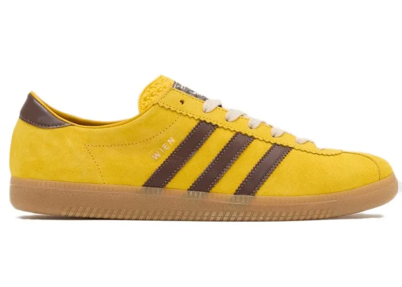 adidas Wien size? Exclusive Yellow “Brown / Yellow / Gum” | JI4509