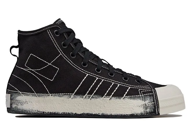 adidas Y-3 Nizza Hi Black Talc “Black / Black / Talc” | JQ2449