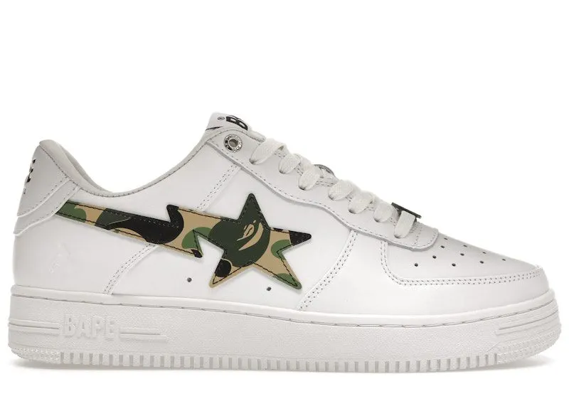 A Bathing Ape Bape Sta Low ABC Camo White Green (2022) | 1I70191005-GRN