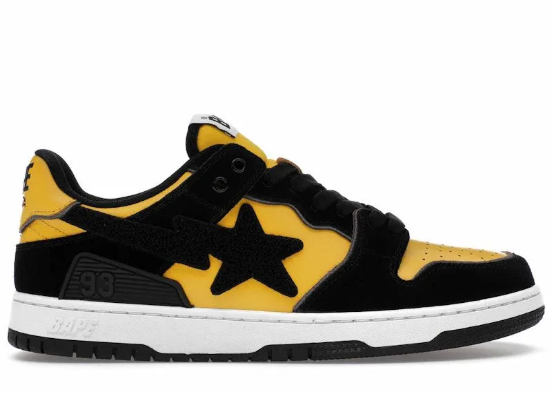 A Bathing Ape Sk8 Sta #2 M2 Yellow “Yellow / Black” | 1K30191309-YLW