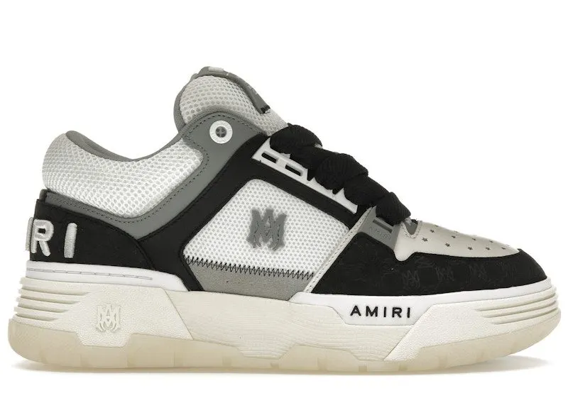 AMIRI MA-1 White Black Quad Monogram Debossed | AMFOSR1121-001