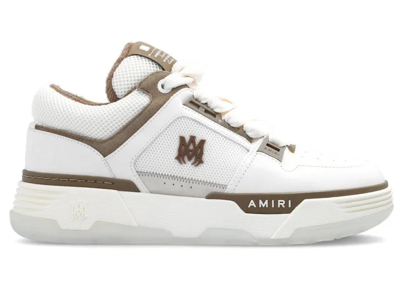 AMIRI MA-1 White Chamoisee Brown “Chamoisee Brown / White” | AW23MFS009-126