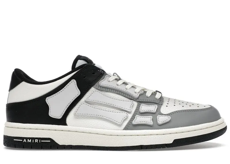 AMIRI Skel Top Low Black White Grey | AMFOSR1031-067
