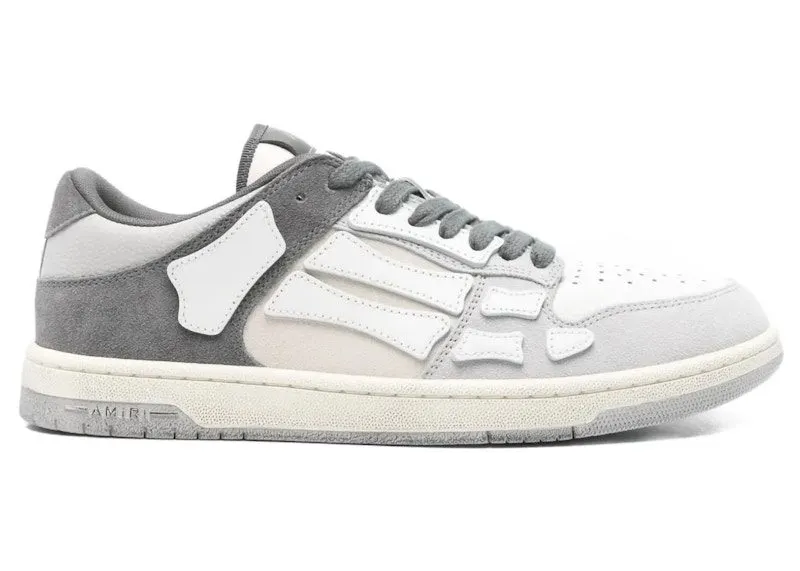 AMIRI Skel Top Low Distressed Dark Grey “White / Dark Grey / Light Grey” | AMFOSR1168-904