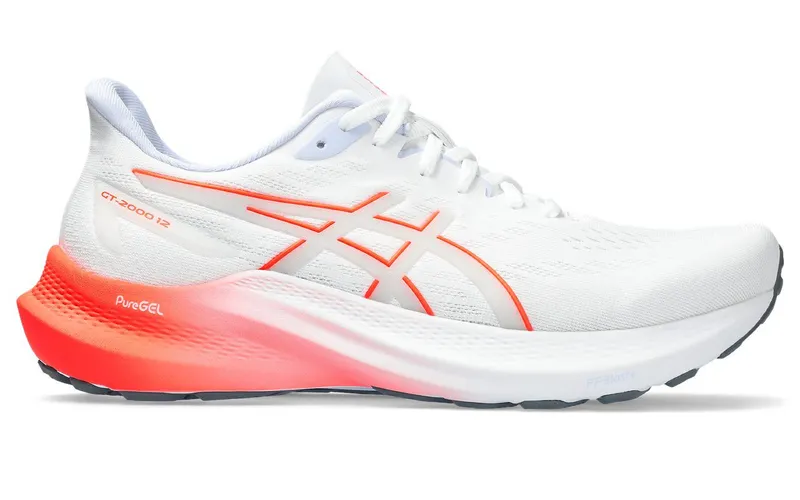 ASICS GT-2000 12 White Sunrise Red | 1011B691-101