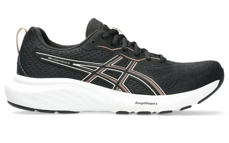 ASICS Gel-Contend 9 Black Sand Red | 1012B681-005