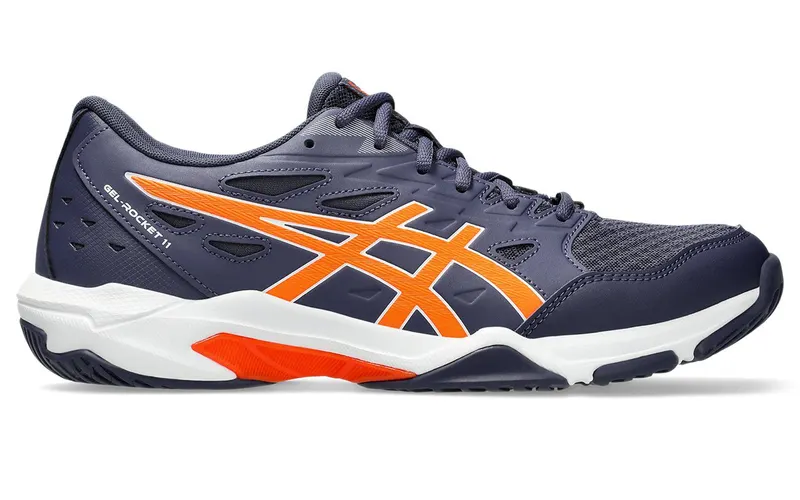 ASICS Gel-Rocket 11 Indigo Fog Nova Orange | 1071A091-500