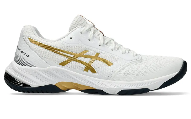 ASICS Netburner Ballistic FF 3 White Pure Gold | 1051A073-104