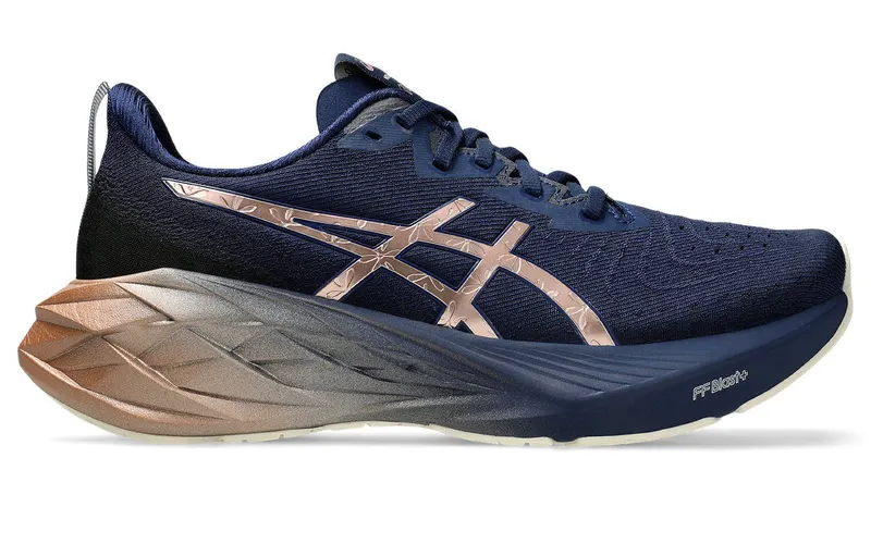 ASICS Novablast 4 Platinum Blue Expanse Rose Gold | 1012B739-400