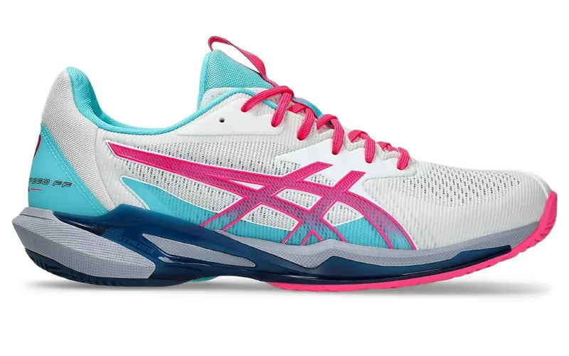 ASICS Solution Speed FF 3 Padel White Hot Pink | 1041A496-100