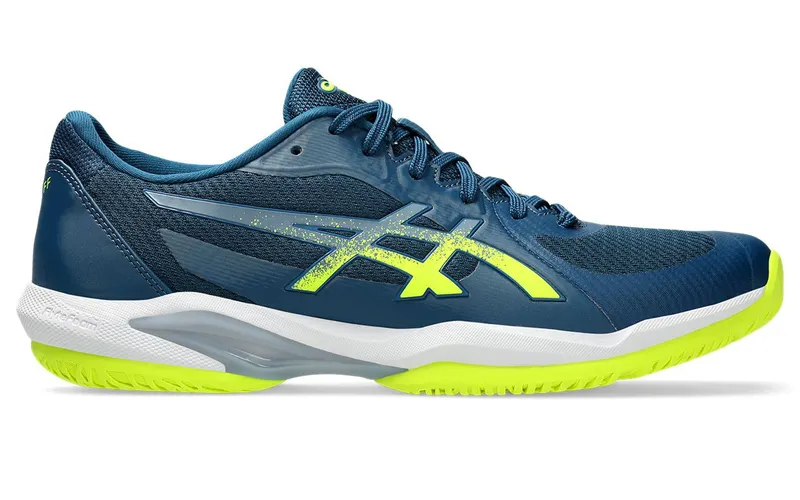 ASICS Solution Swift FF 2 Clay Mako Blue Safety Yellow | 1041A466-400