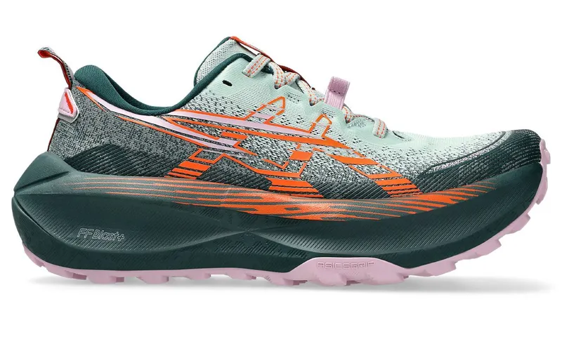 ASICS Trabuco Max 4 Cold Moss Nova Orange | 1012B769-400